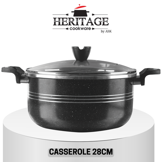 Heritage Winching Non-Stick Cookware 15-Piece Set