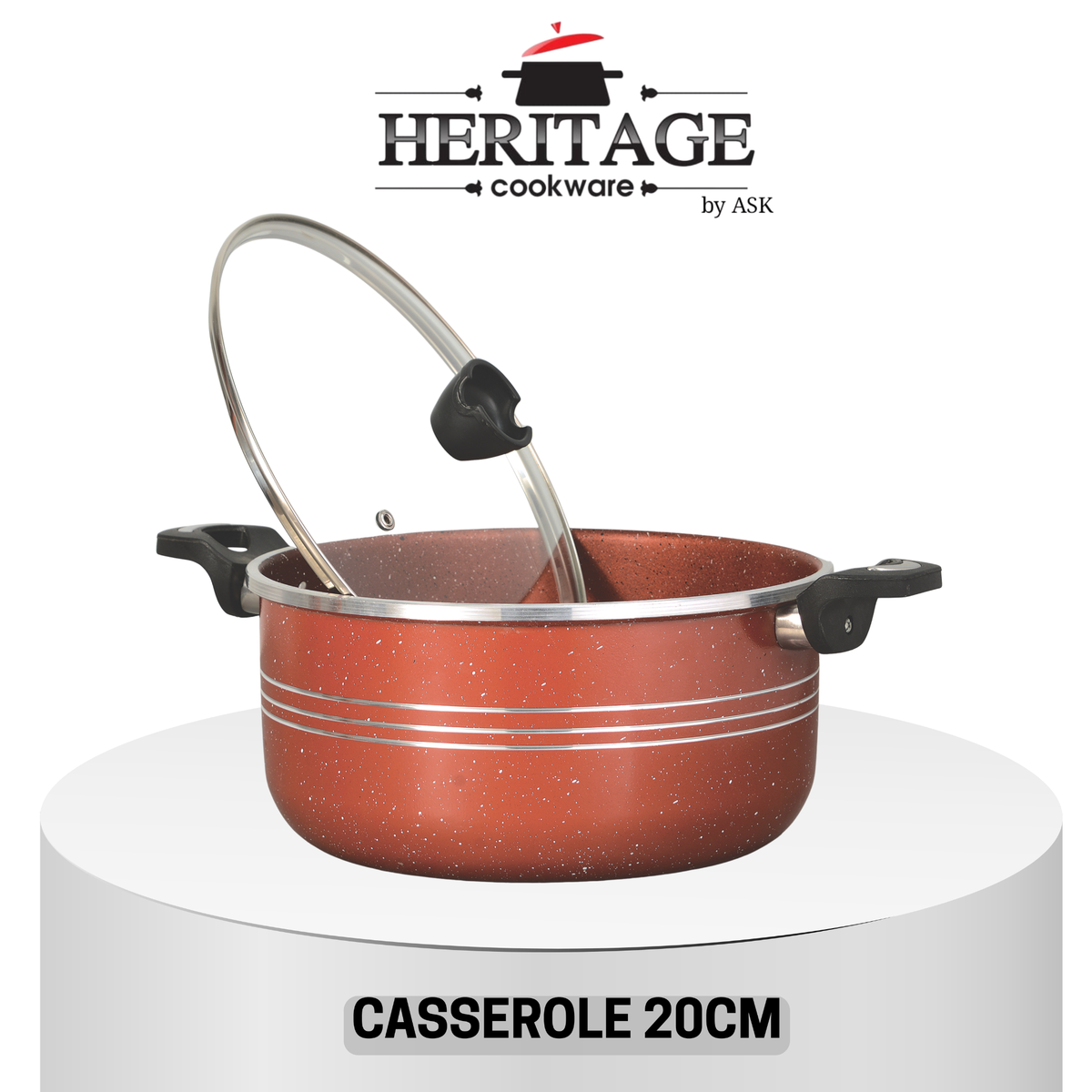 Heritage Super Non-Stick Cookware 21-Piece Set