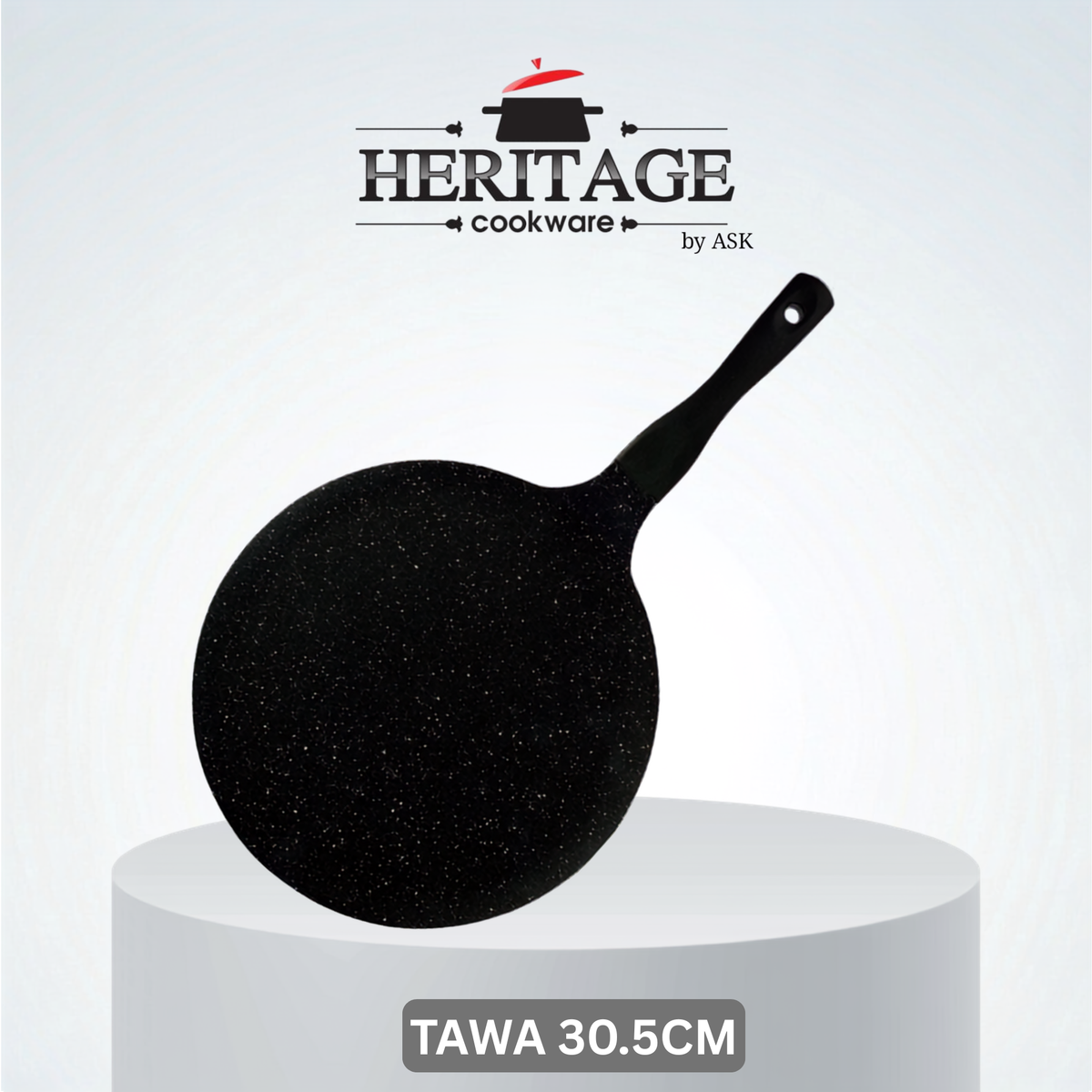 Homage 18-Piece Marble Non-Stick Die-Cast Cookware Set
