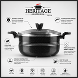 Heritage Winching Non-Stick Cookware 15-Piece Set