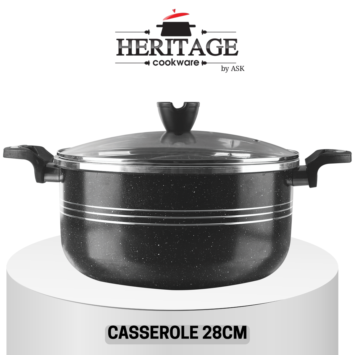 Heritage Winching Non-Stick Cookware 15-Piece Set