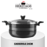 Heritage Winching Non-Stick Cookware 15-Piece Set