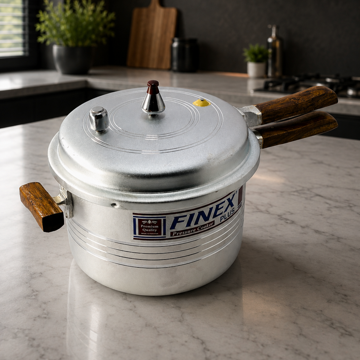 Heritage Pressure Cooker with Wooden Handle