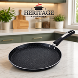 Heritage 30 CM Premium Marble Coated Non-Stick Hot Plate
