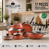 WinnChing Non-Stick Cookware 17-Piece Set