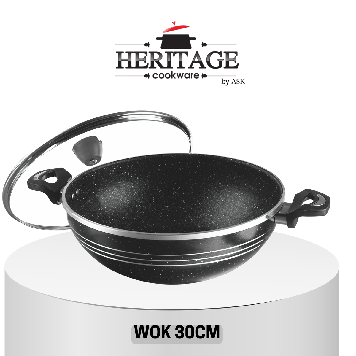 Heritage Winching Non-Stick Cookware 15-Piece Set