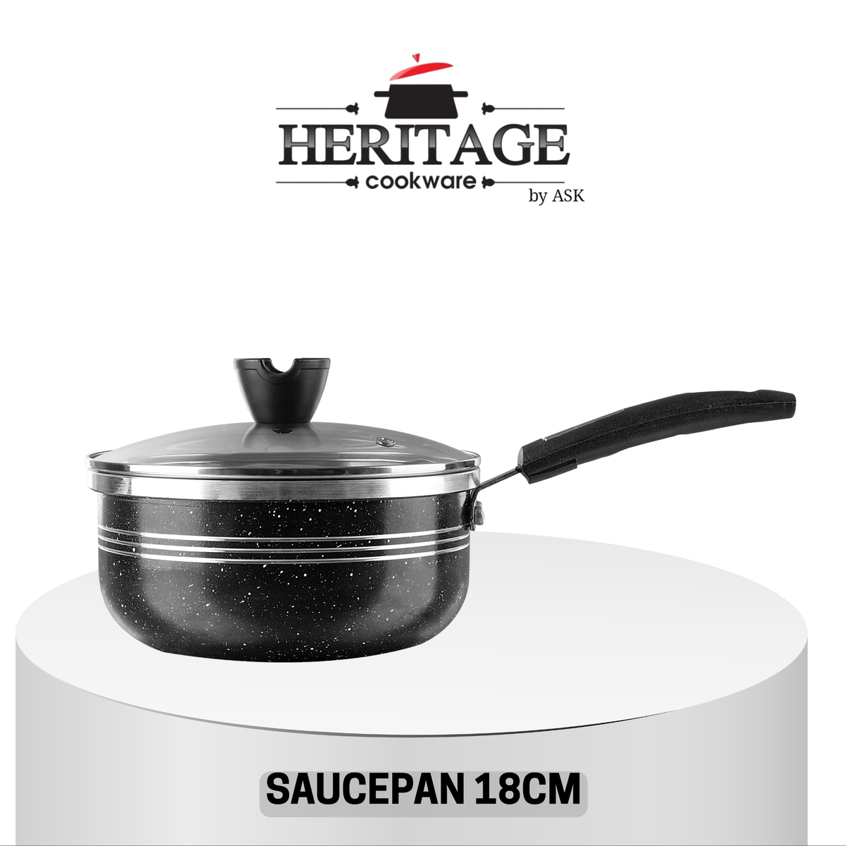 Heritage Winching Non-Stick Cookware 15-Piece Set