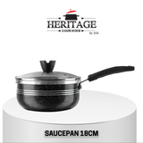 Heritage Winching Non-Stick Cookware 15-Piece Set