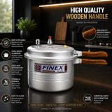 Heritage Pressure Cooker with Wooden Handle